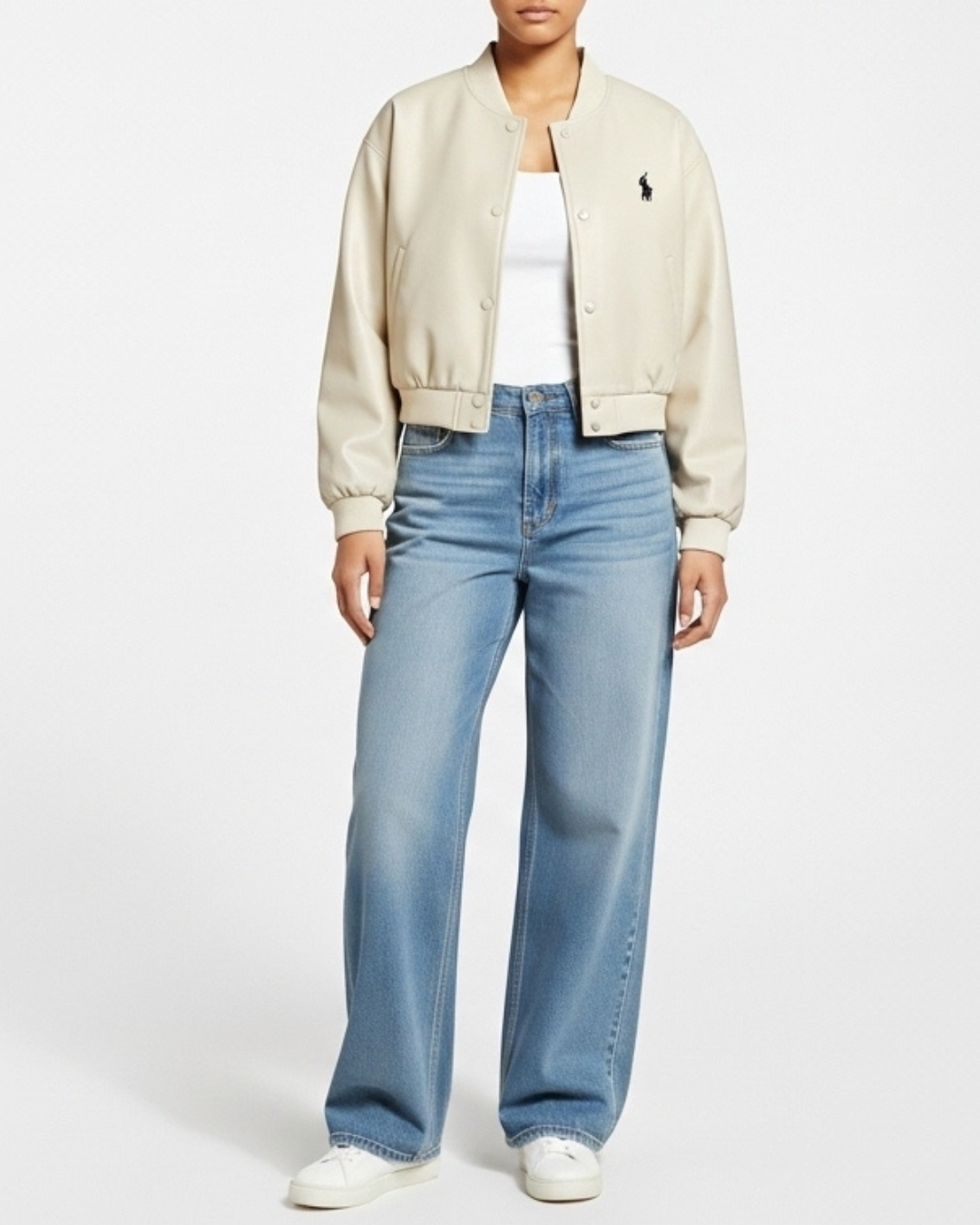 Premium Cropped Leather Jacket - Multiple Colors Available